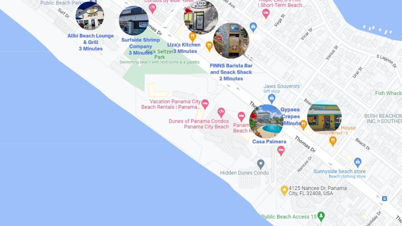 Casa Palmera Panama City Beach Kültér fotó
